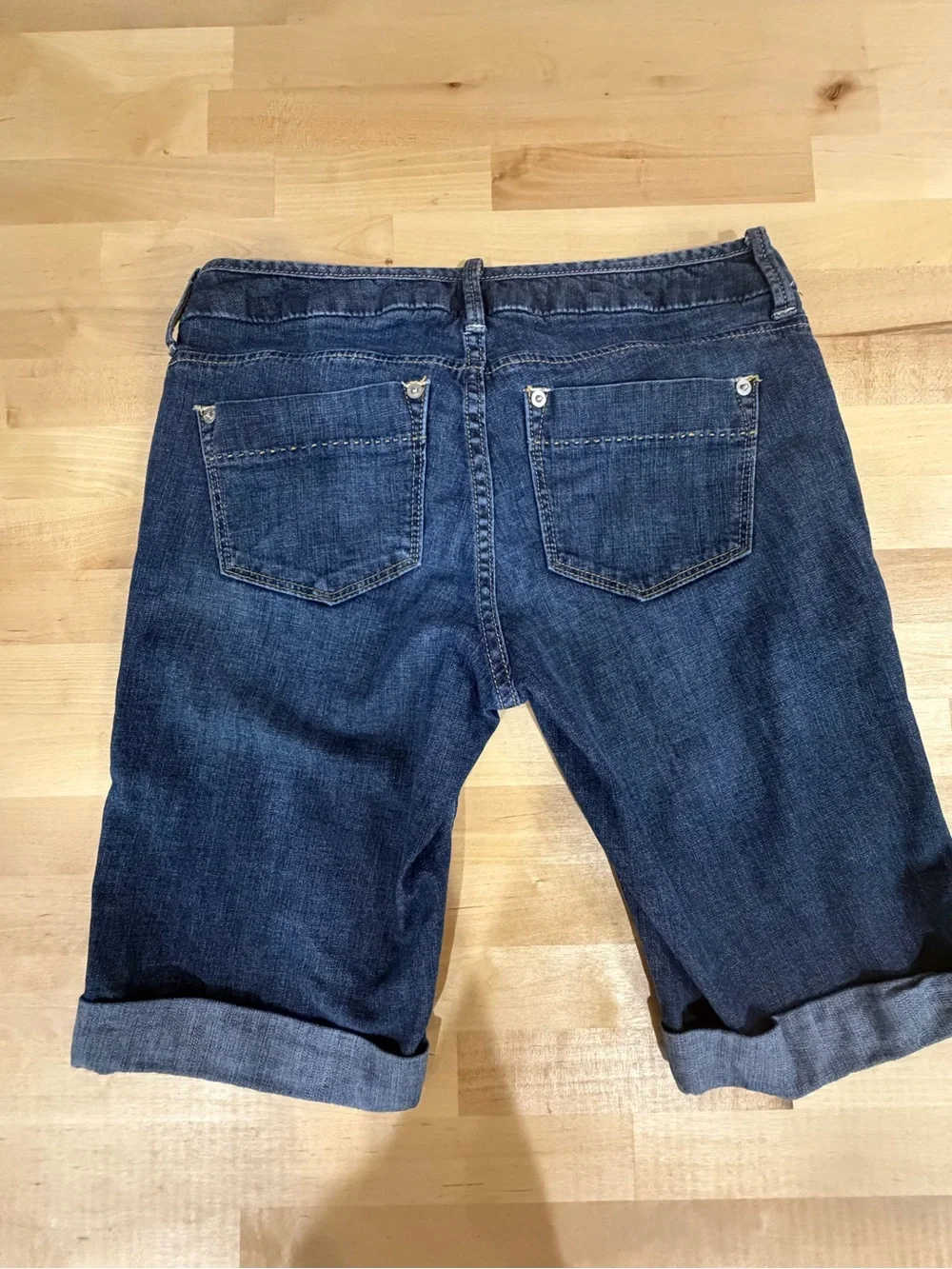 Banana Republic Long Denim Jean Shorts